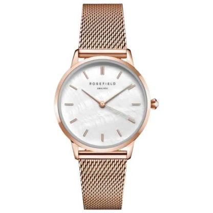 Front view of Rosefield Pearl Edit Women's Quartz Watch RMRMR-R09