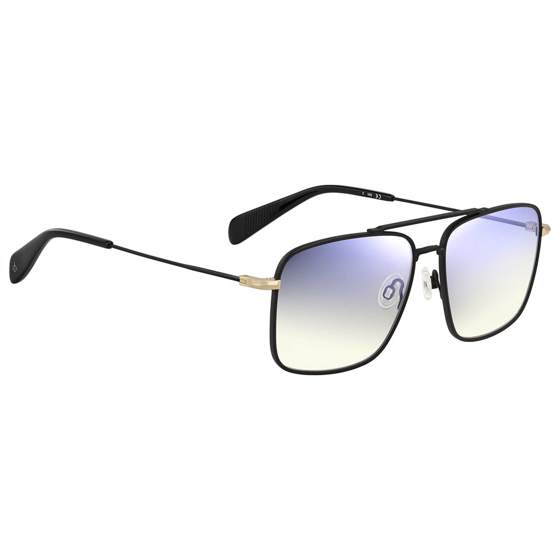 Front view of Rag & Bone Fashion Men's Sunglasses RNB-5022-001T-G6-57