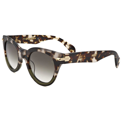 Front view of Rag & Bone Women's Sunglasses RNB1015-S-ACI-50