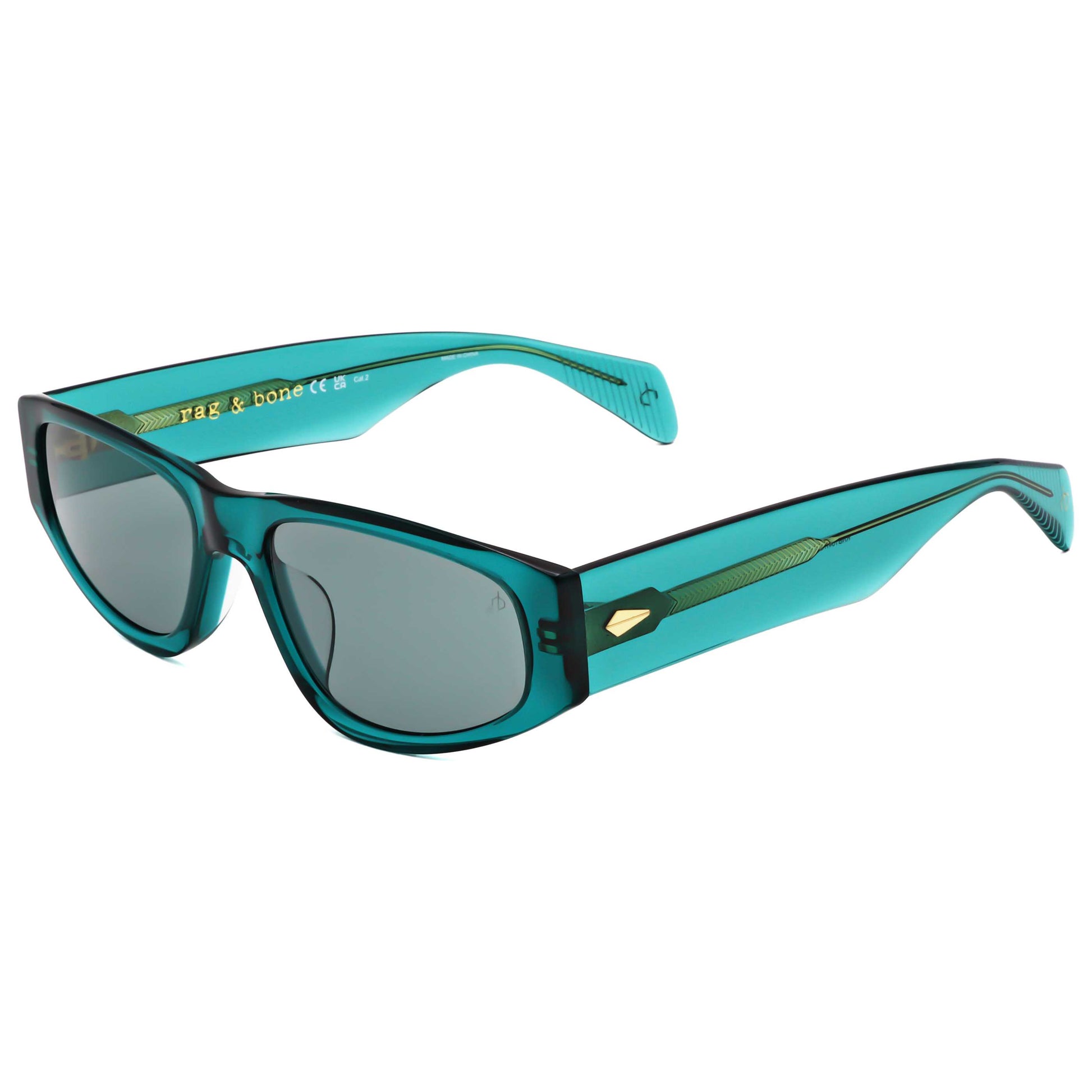 Front view of Rag & Bone Women's Sunglasses RNB1047-G-S-ZI9-55