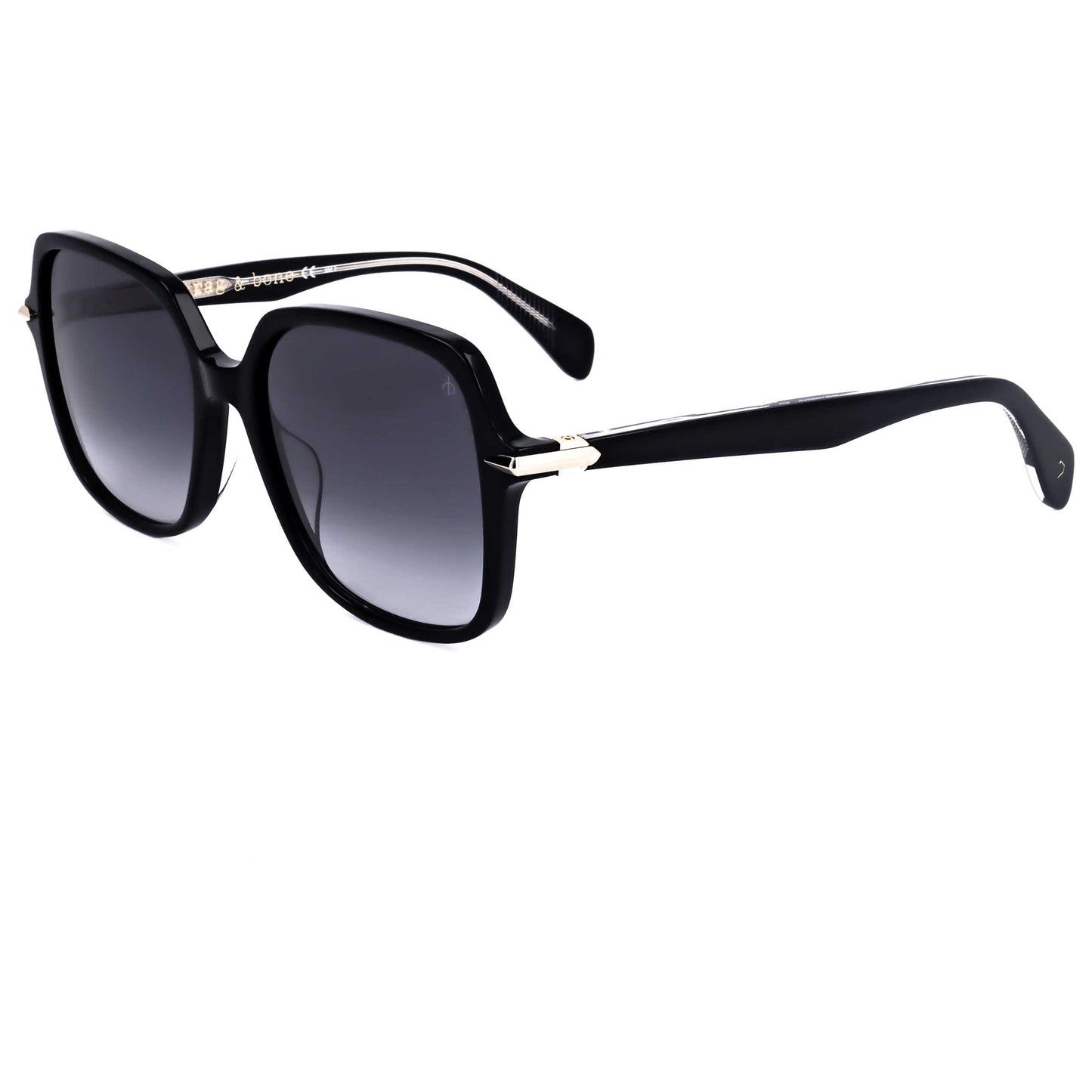 Front view of Rag & Bone Women's Sunglasses RNB1048-G-S-807-55