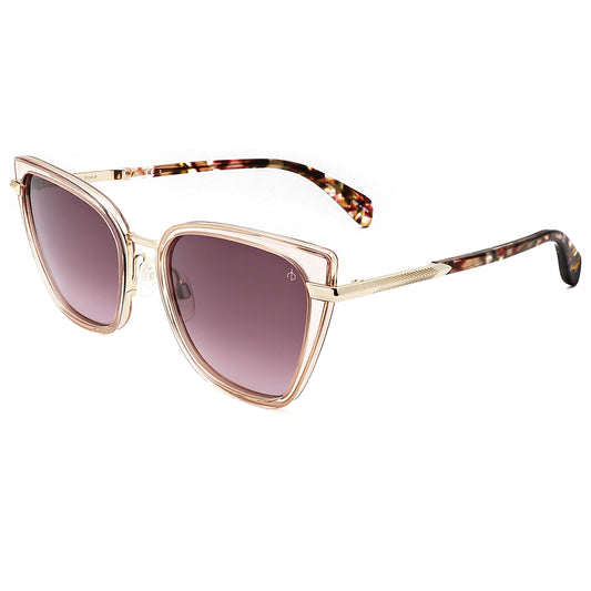 Front view of Rag & Bone Women's Sunglasses RNB1057-G-S-10A-56