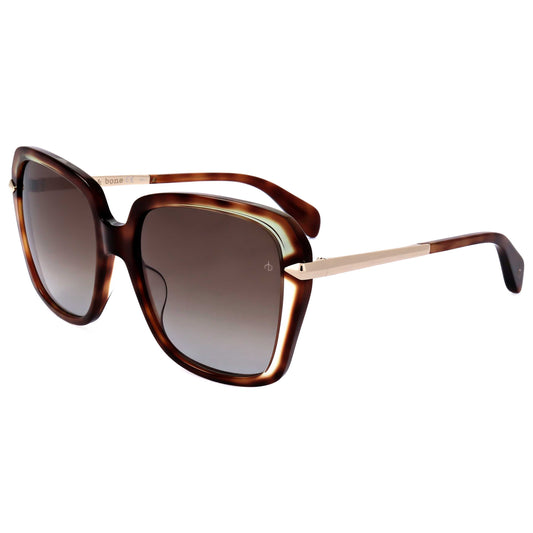 Front view of Rag & Bone Women's Sunglasses RNB1059-G-S-086-57