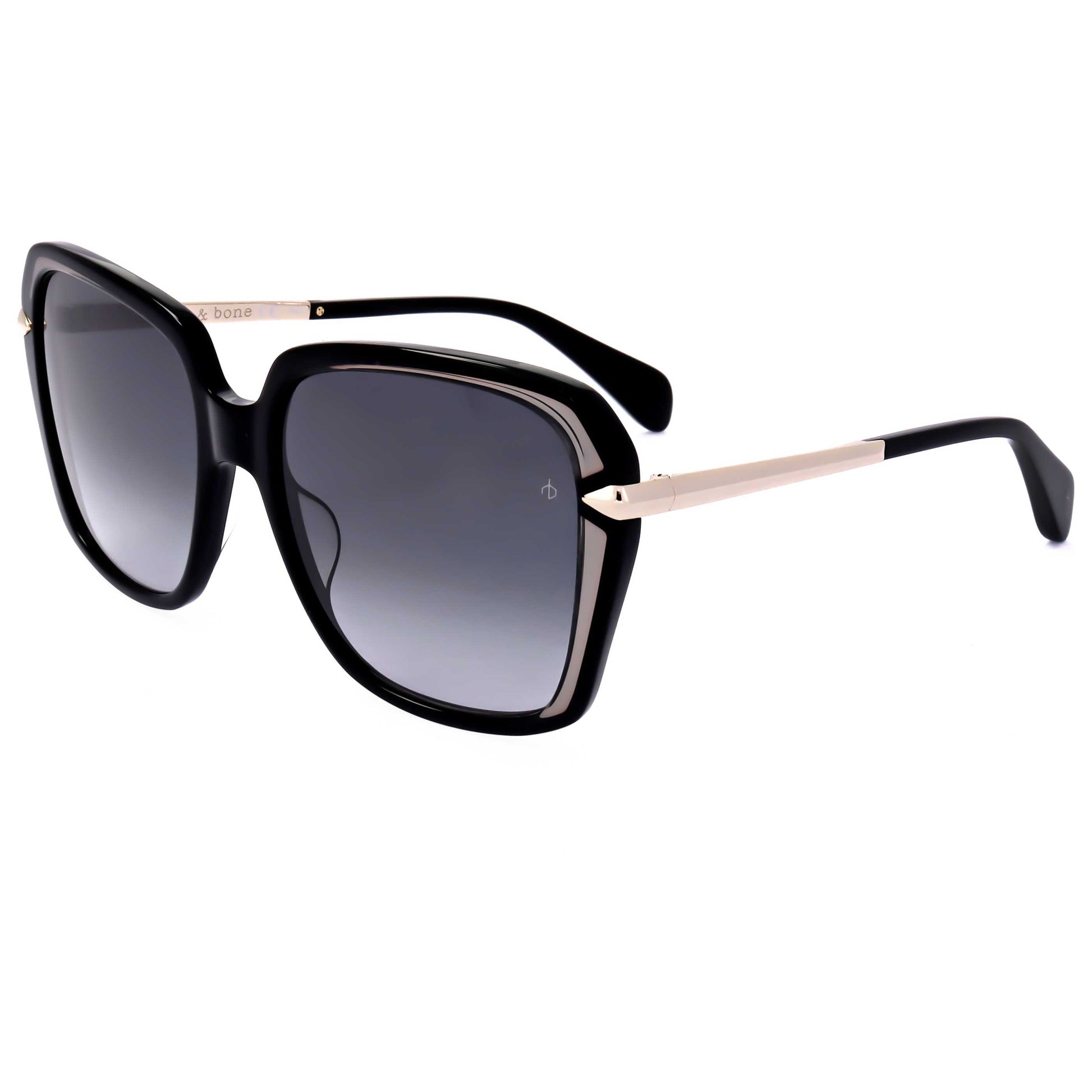 Front view of Rag & Bone Women's Sunglasses RNB1059-G-S-807-57