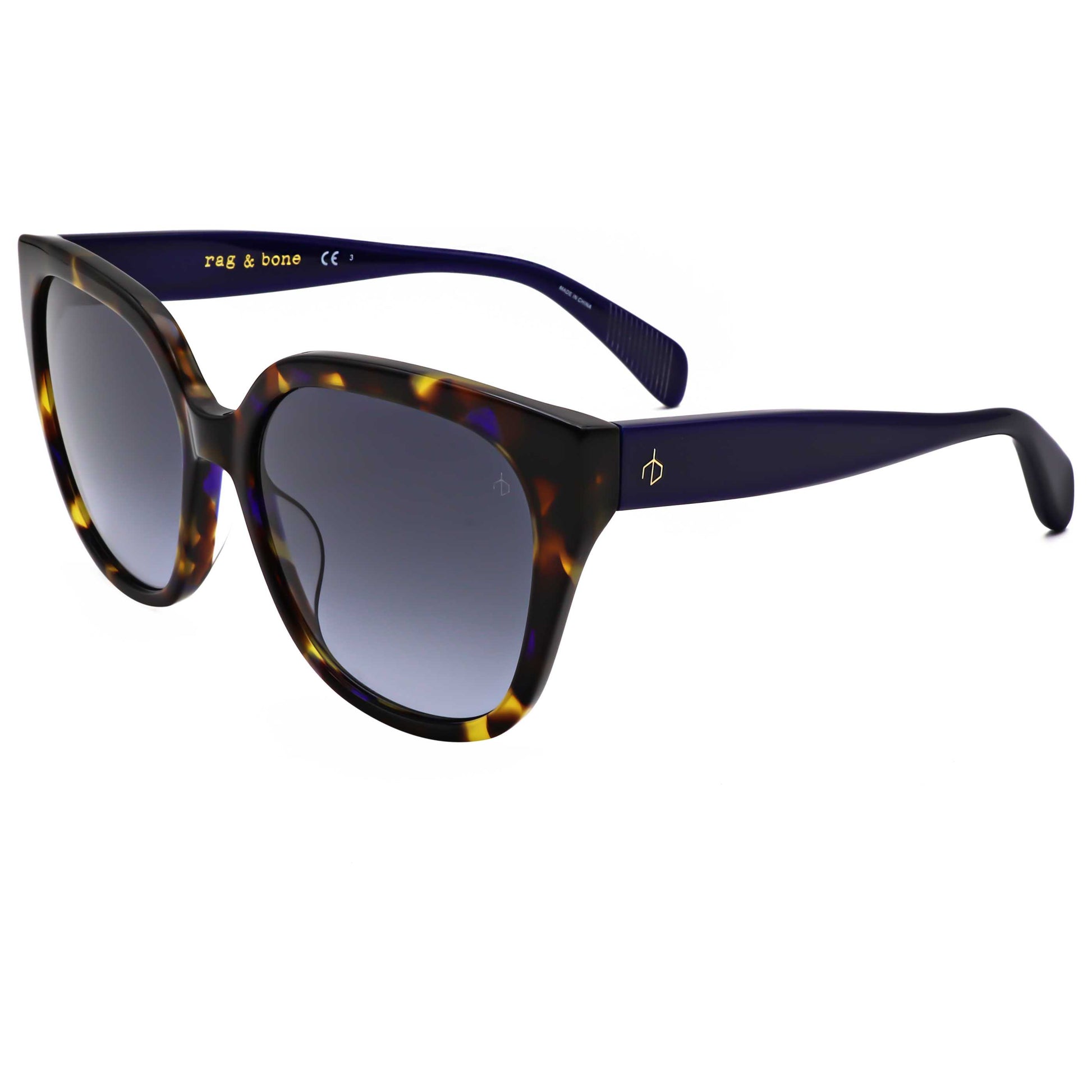 Front view of Rag & Bone Women's Sunglasses RNB1073-S-EPZ-56