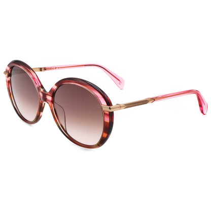 Front view of Rag & Bone Women's Sunglasses RNB1075-S-1ZX-56
