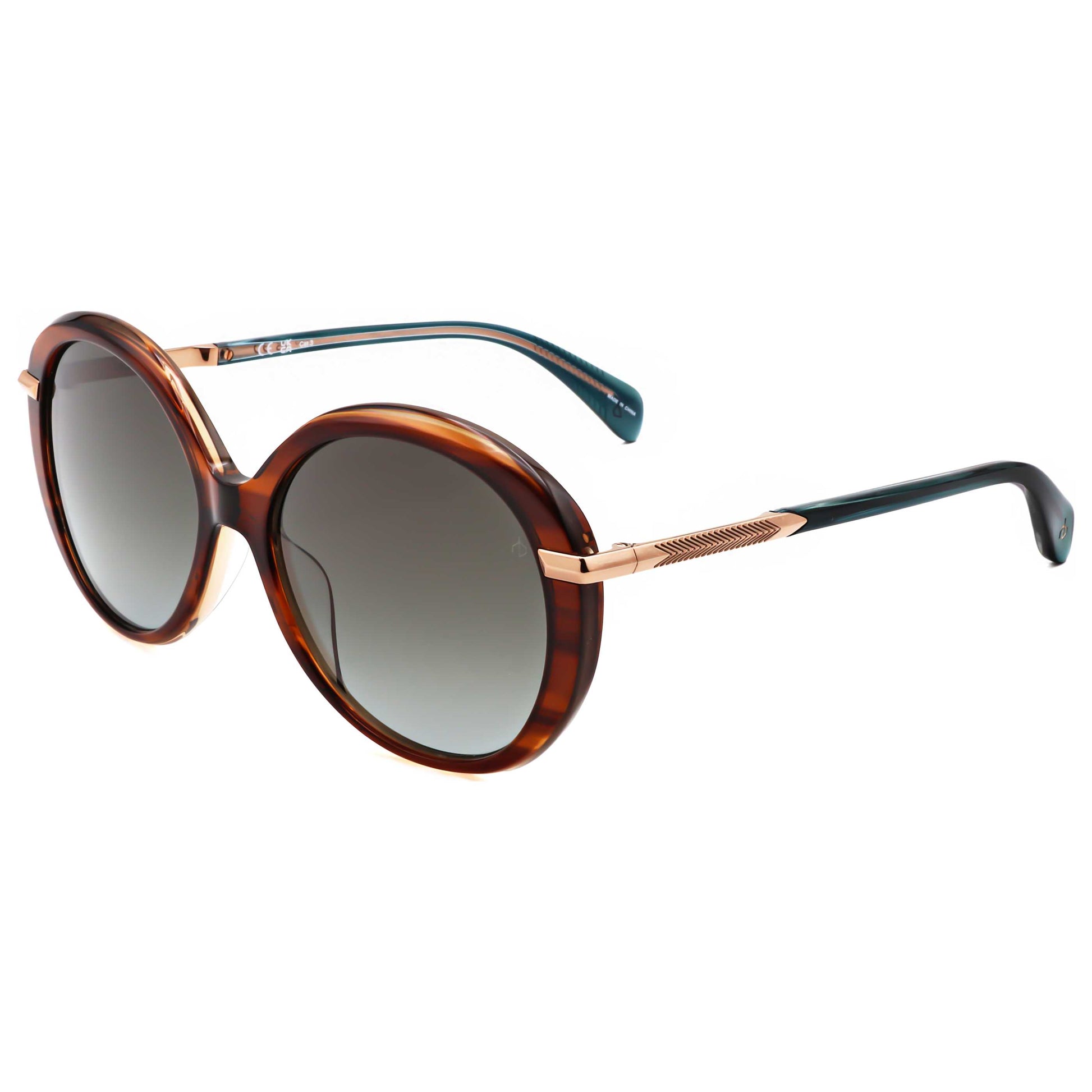 Front view of Rag & Bone Women's Sunglasses RNB1075-S-EX4-56