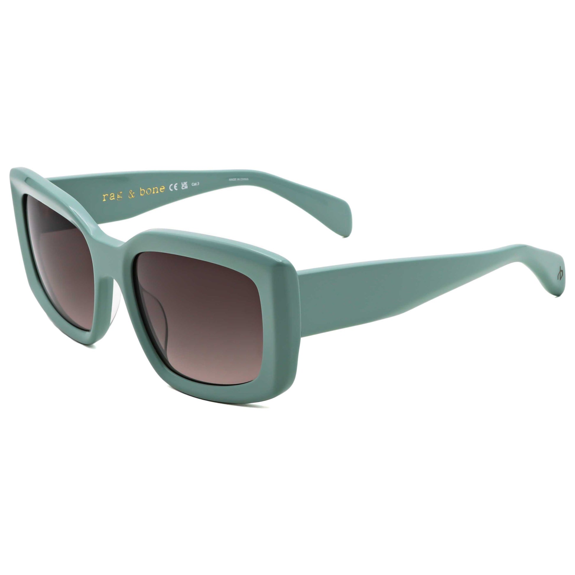 Front view of Rag & Bone Women's Sunglasses RNB1076-S-1ED-54