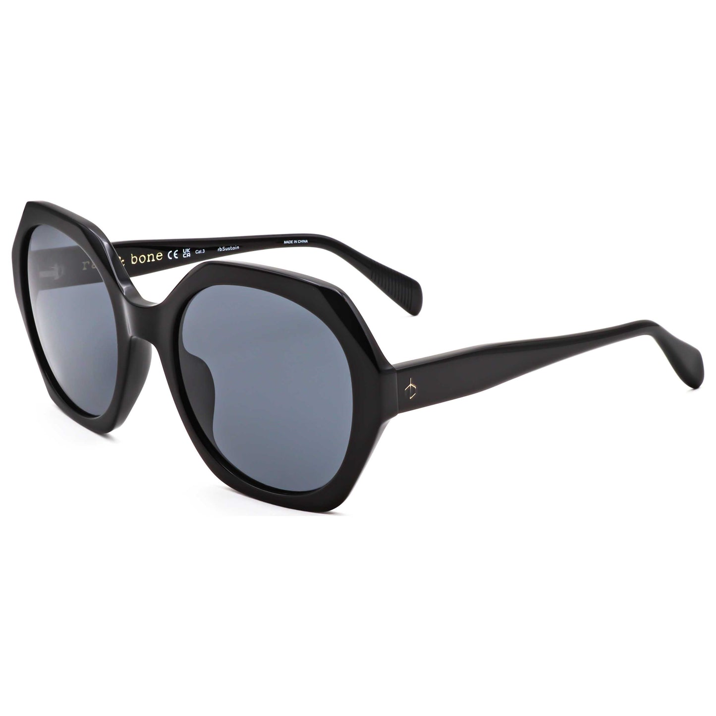 Front view of Rag & Bone Women's Sunglasses RNB1078-S-2M2-55
