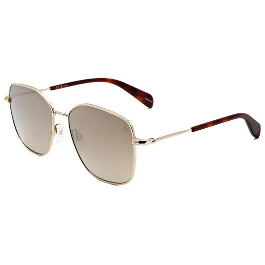 Front view of Rag & Bone Unisex Sunglasses RNB1082-G-S-06J-57