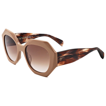 Front view of Rag & Bone Women's Sunglasses RNB1091-G-S-09Q-53