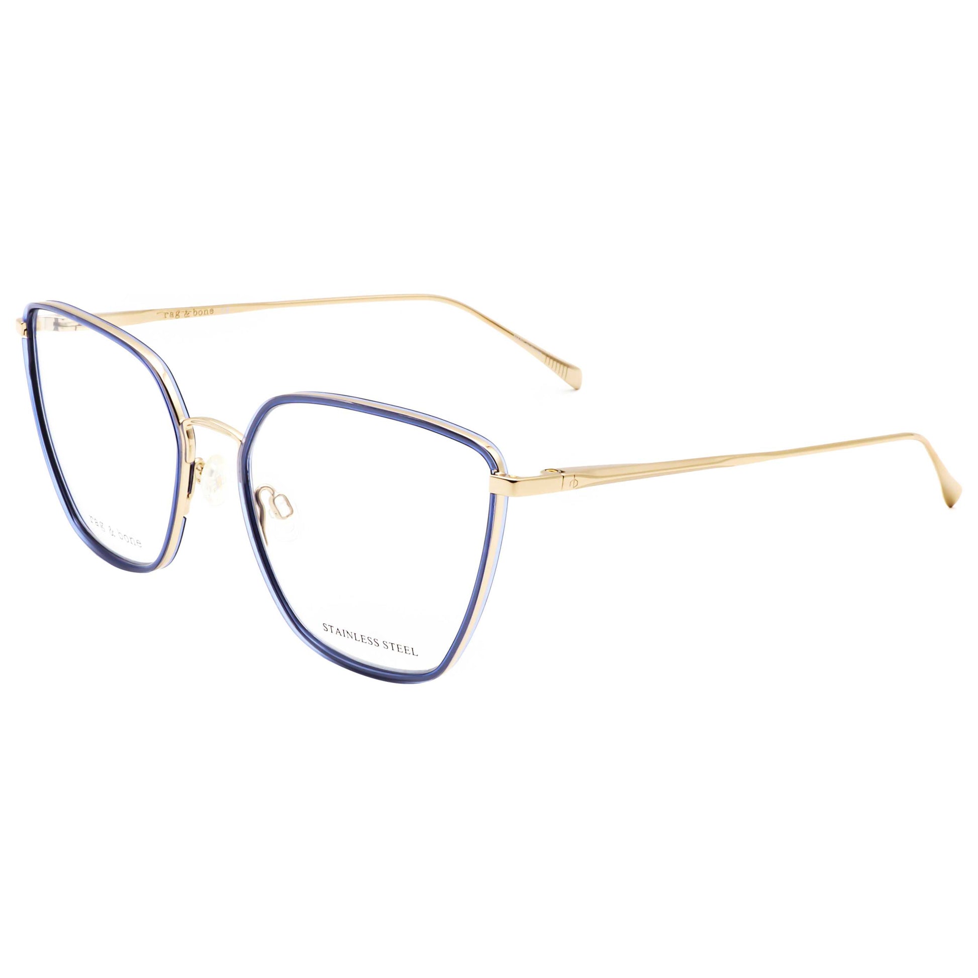 Front view of Rag & Bone Women's Opticals RNB3028-LKS-55