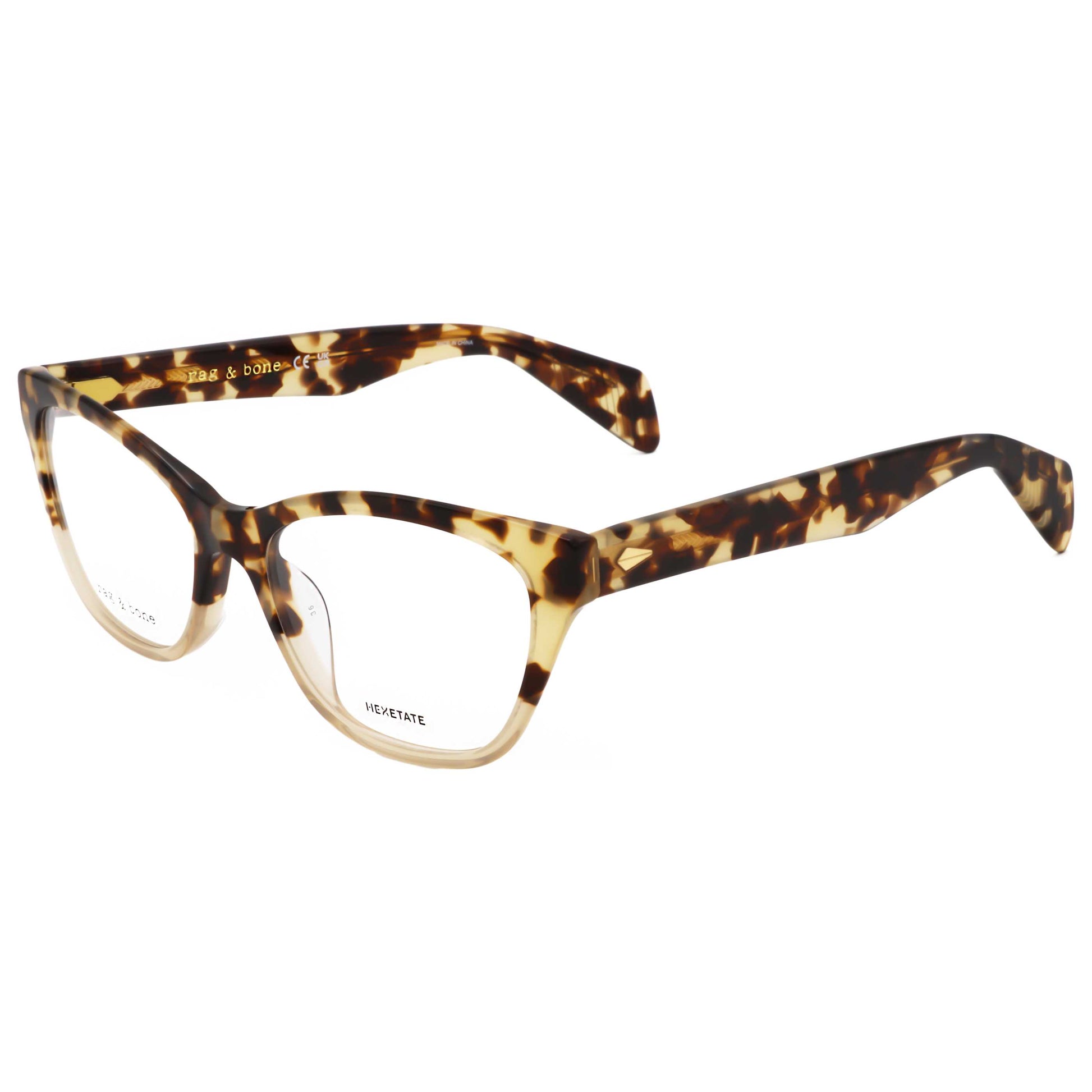 Front view of Rag & Bone Women's Opticals RNB3039-086-52