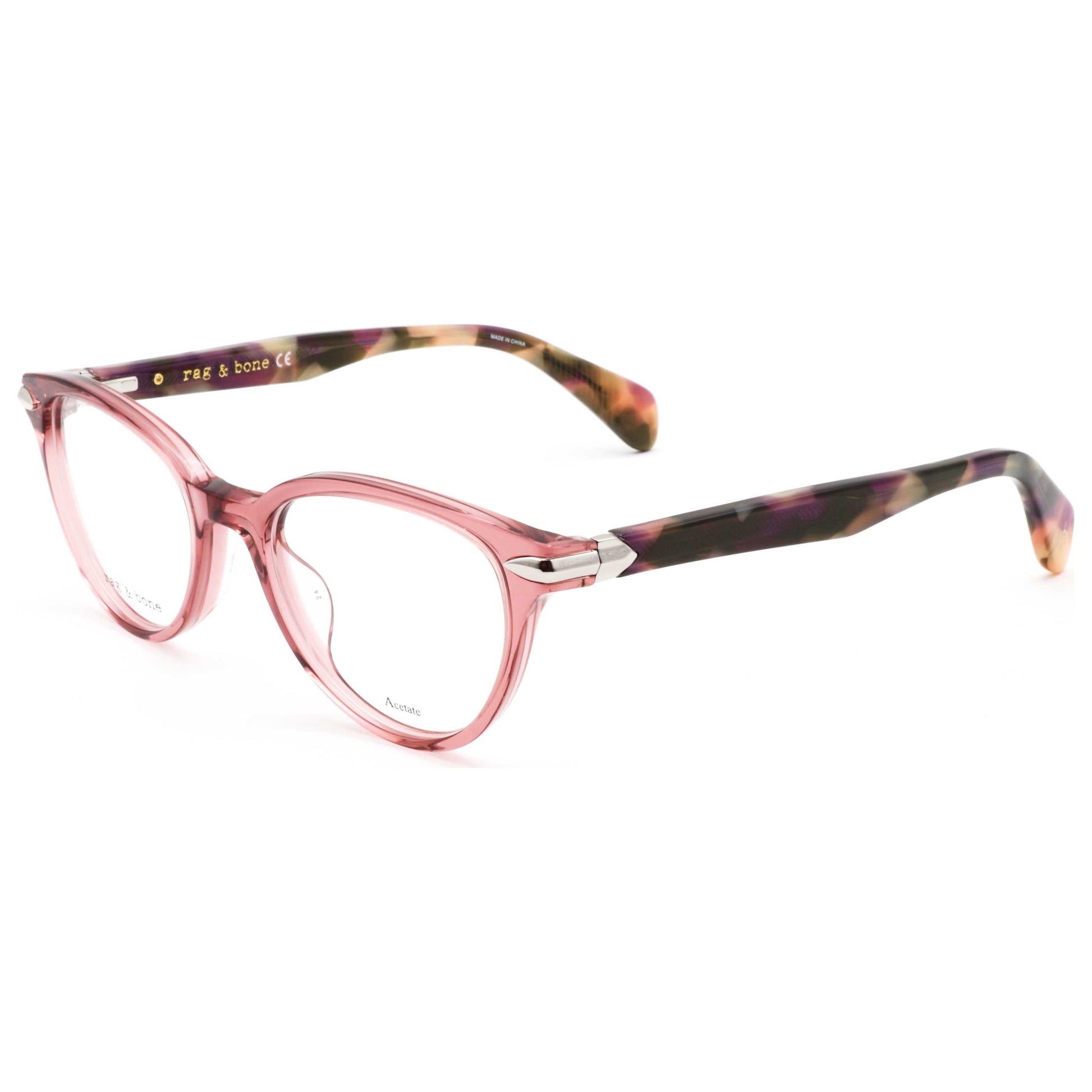 Front view of Rag & Bone Women's Opticals RNB3040-YH0-49