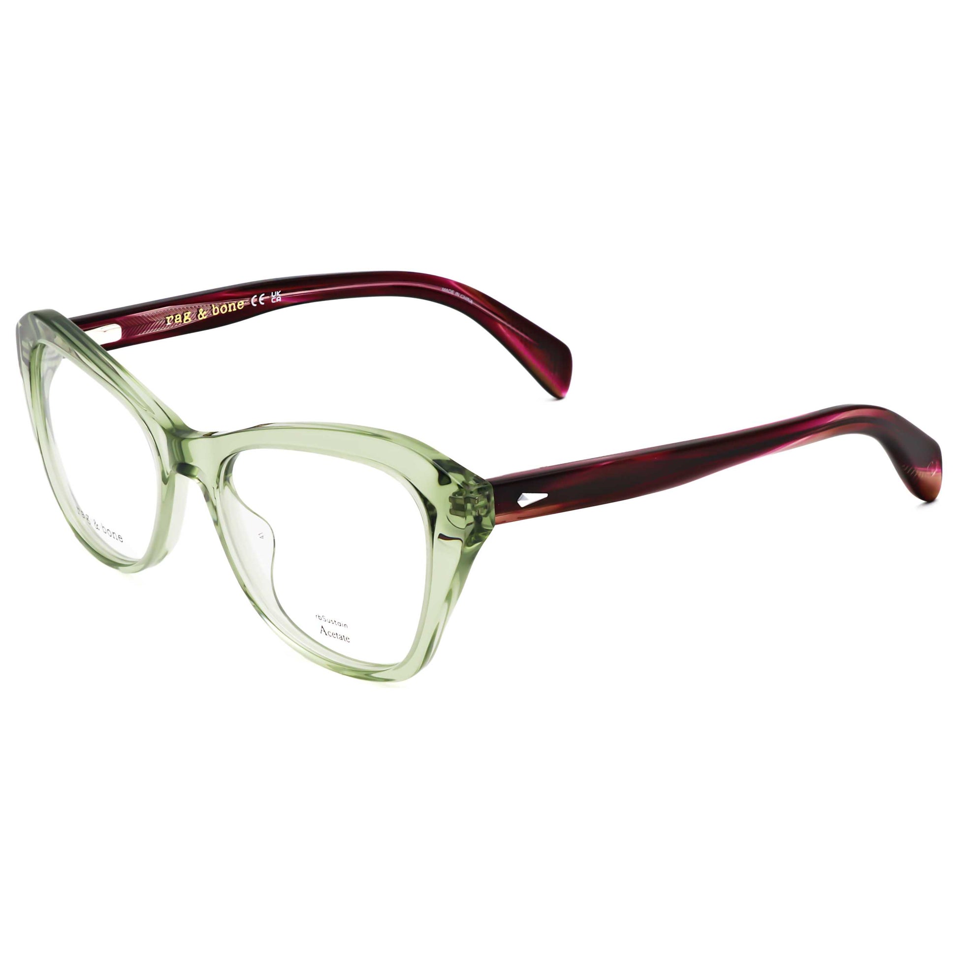 Front view of Rag & Bone Women's Opticals RNB3069-1ED-51