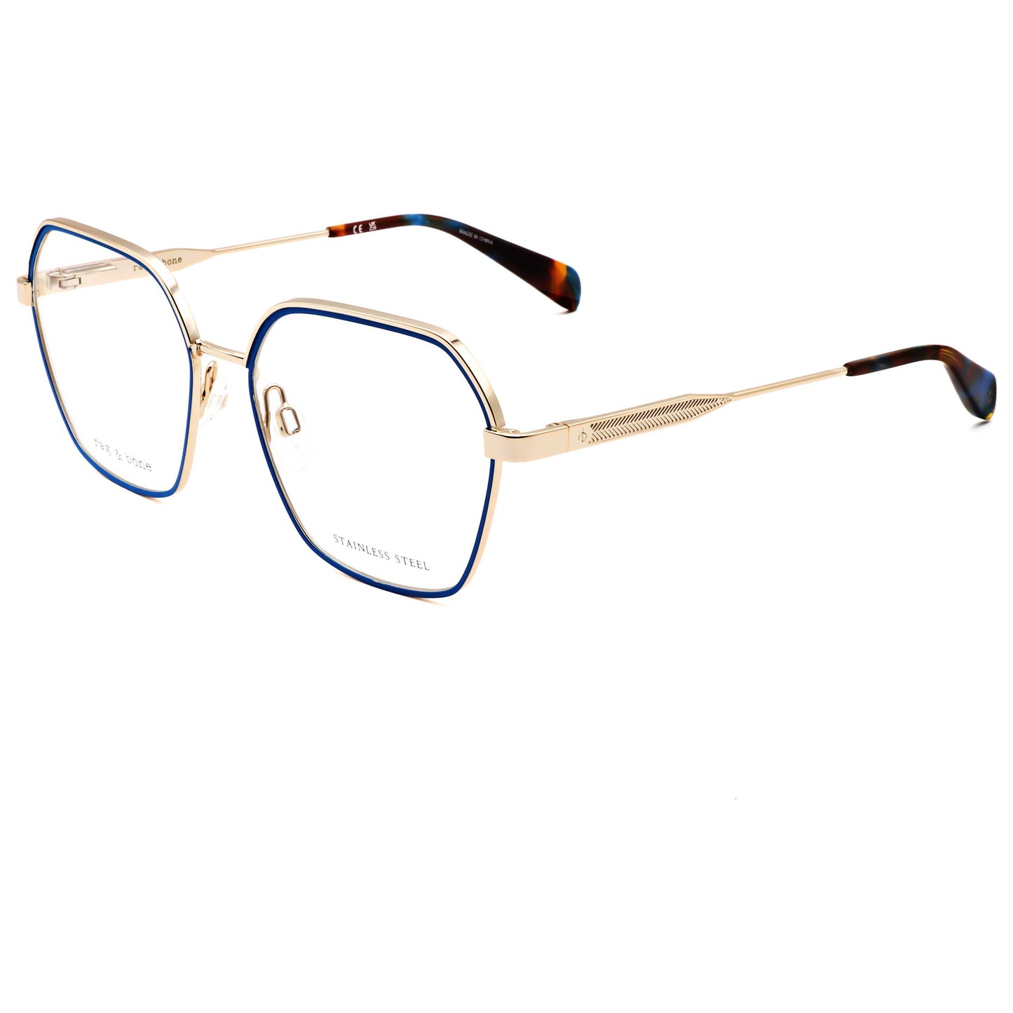 Front view of Rag & Bone Women's Opticals RNB3072-G-S9E-53