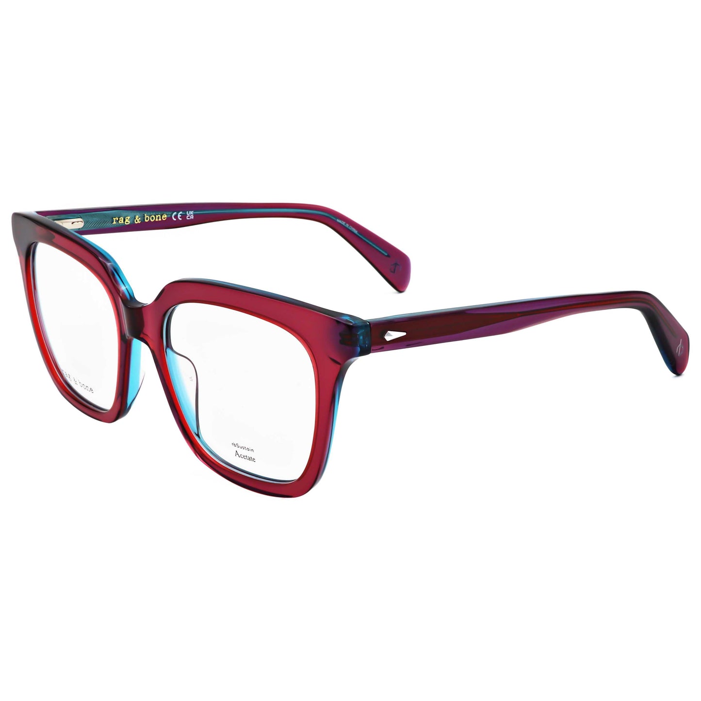 Front view of Rag & Bone Women's Opticals RNB3076-G-8RU-54