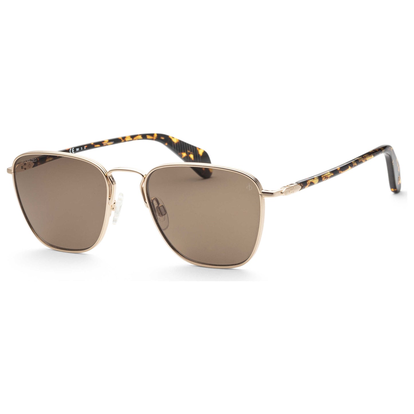 Front view of Rag & Bone Fashion Men's Sunglasses RNB5017S-03YG-SP