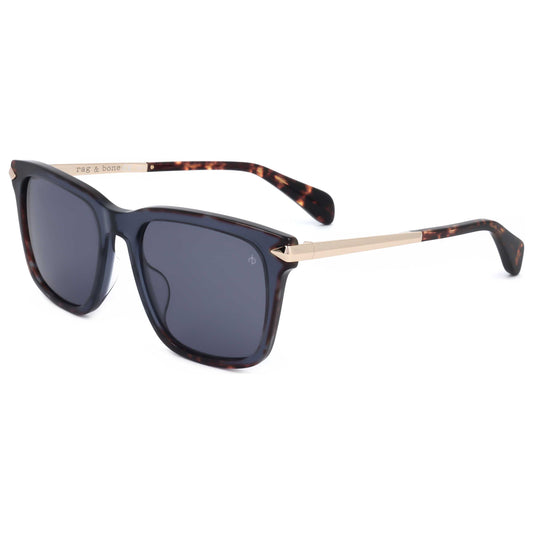 Front view of Rag & Bone Men's Sunglasses RNB5044-S-JBW-53