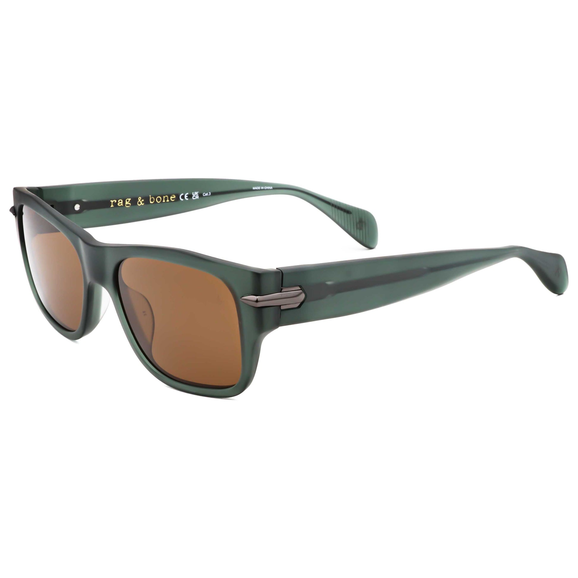 Front view of Rag & Bone Men's Sunglasses RNB5057-S-1ED-55