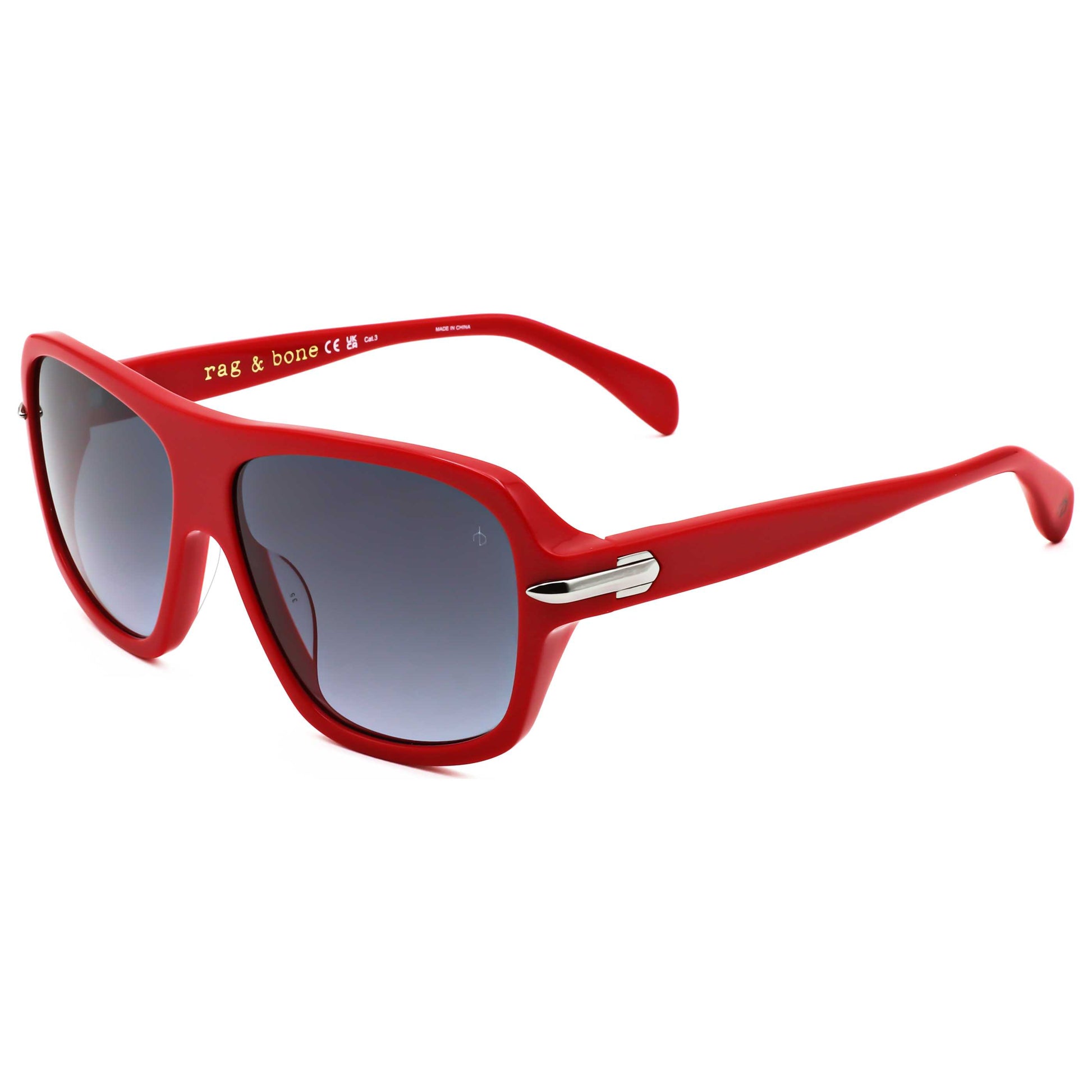 Front view of Rag & Bone Unisex Sunglasses RNB6005-S-C9A-57