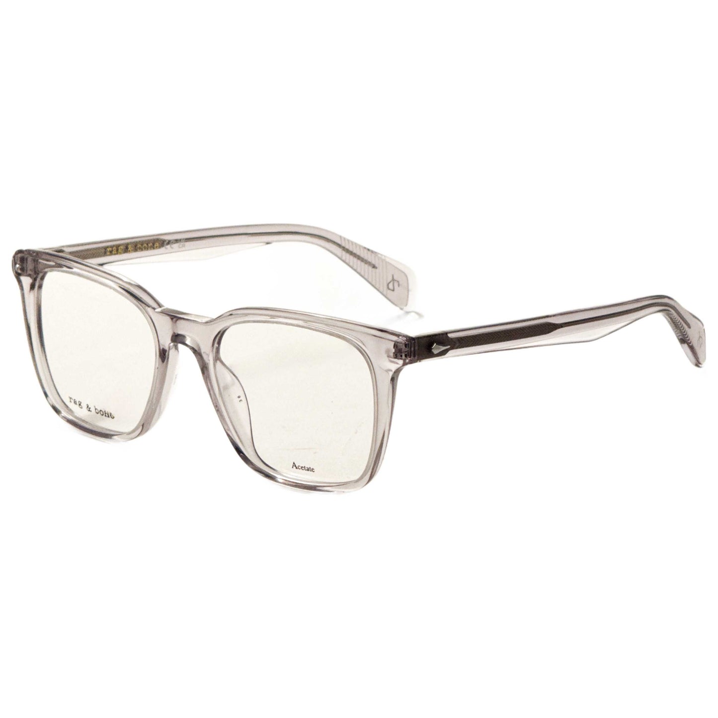 Front view of Rag & Bone Men's Opticals RNB7026-G-CBL-53