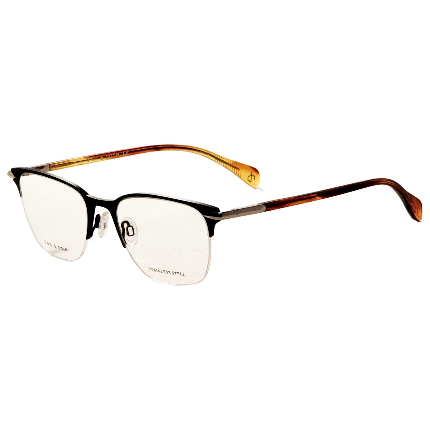 Front view of Rag & Bone Men's Opticals RNB7029-FLL-53