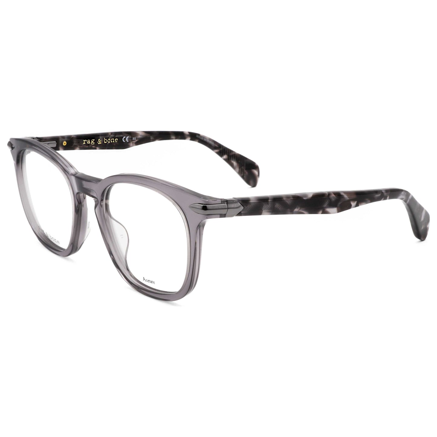 Front view of Rag & Bone Unisex Opticals RNB7037-G-ACI-50