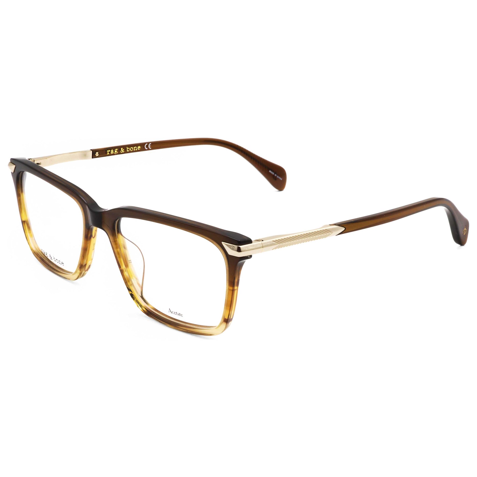 Front view of Rag & Bone Men's Opticals RNB7043-09Q-56