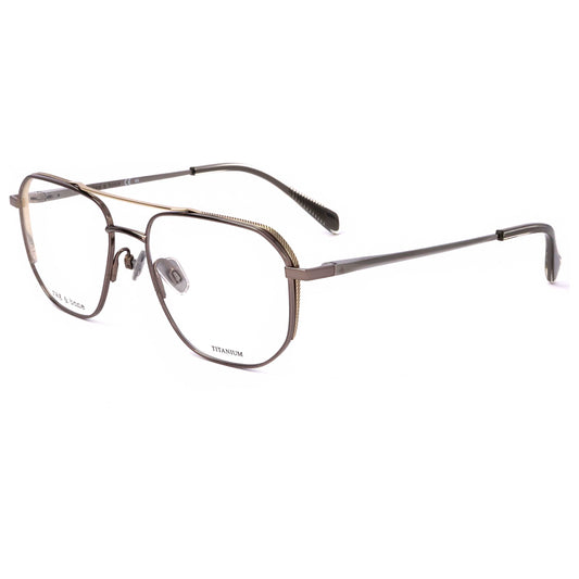 Front view of Rag & Bone Men's Opticals RNB7044-KB7-53
