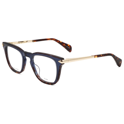 Front view of Rag & Bone Men's Opticals RNB7048-JBW-48