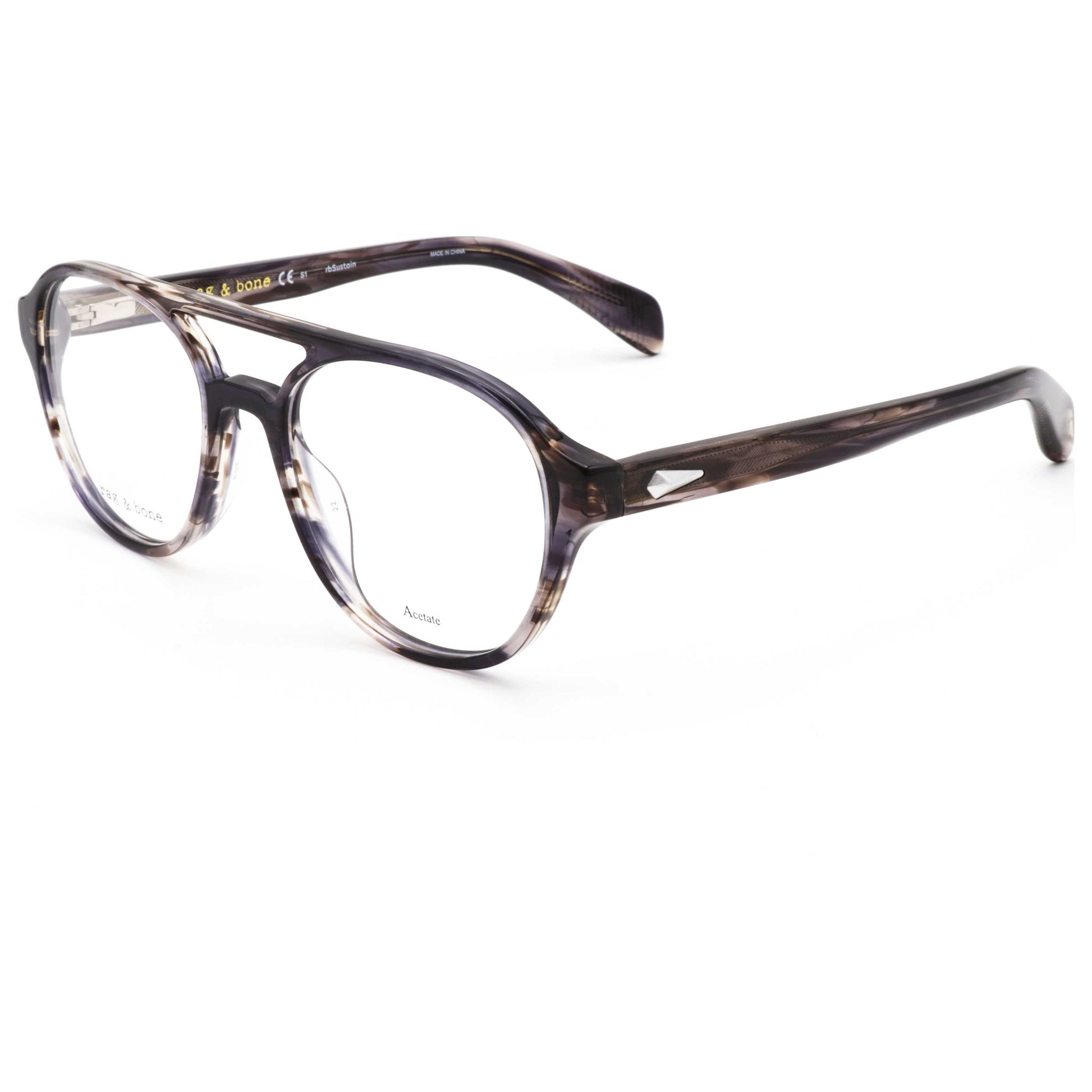Front view of Rag & Bone Men's Opticals RNB7049-G-33Z-51