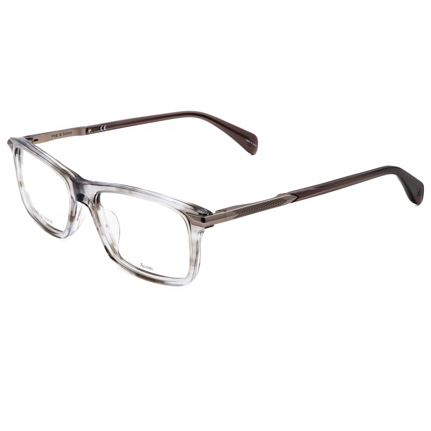 Front view of Rag & Bone Men's Opticals RNB7050-2W8-54