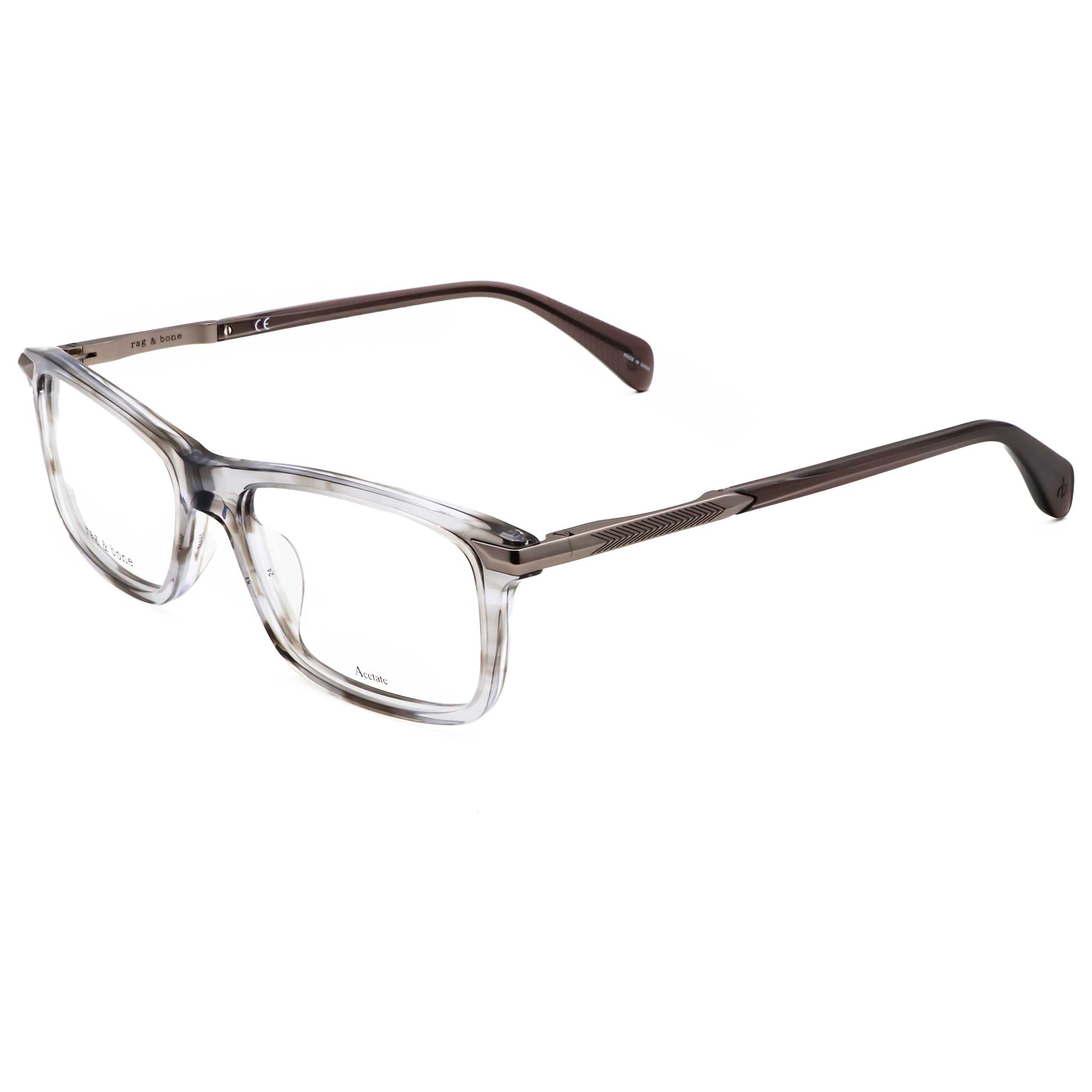 Front view of Rag & Bone Men's Opticals RNB7050-2W8-54