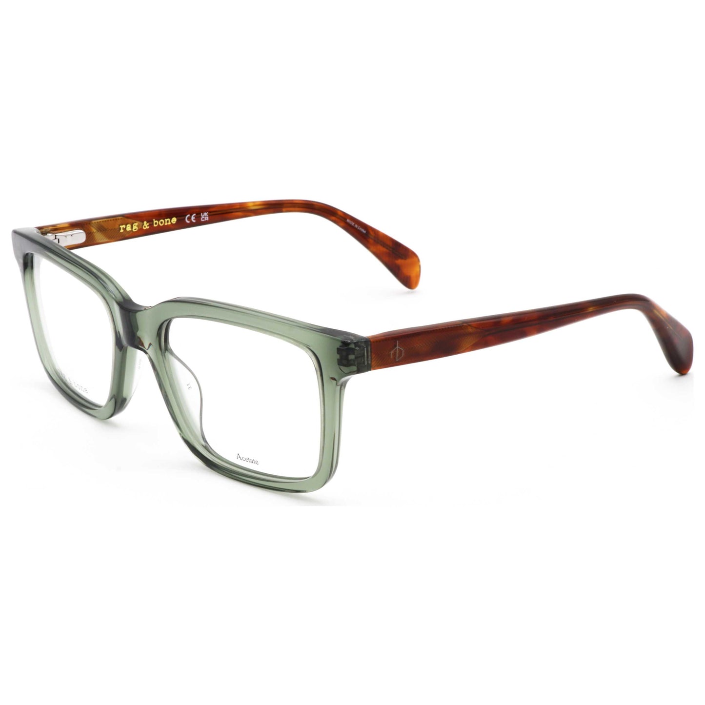 Front view of Rag & Bone Men's Opticals RNB7053-G-1ED-53