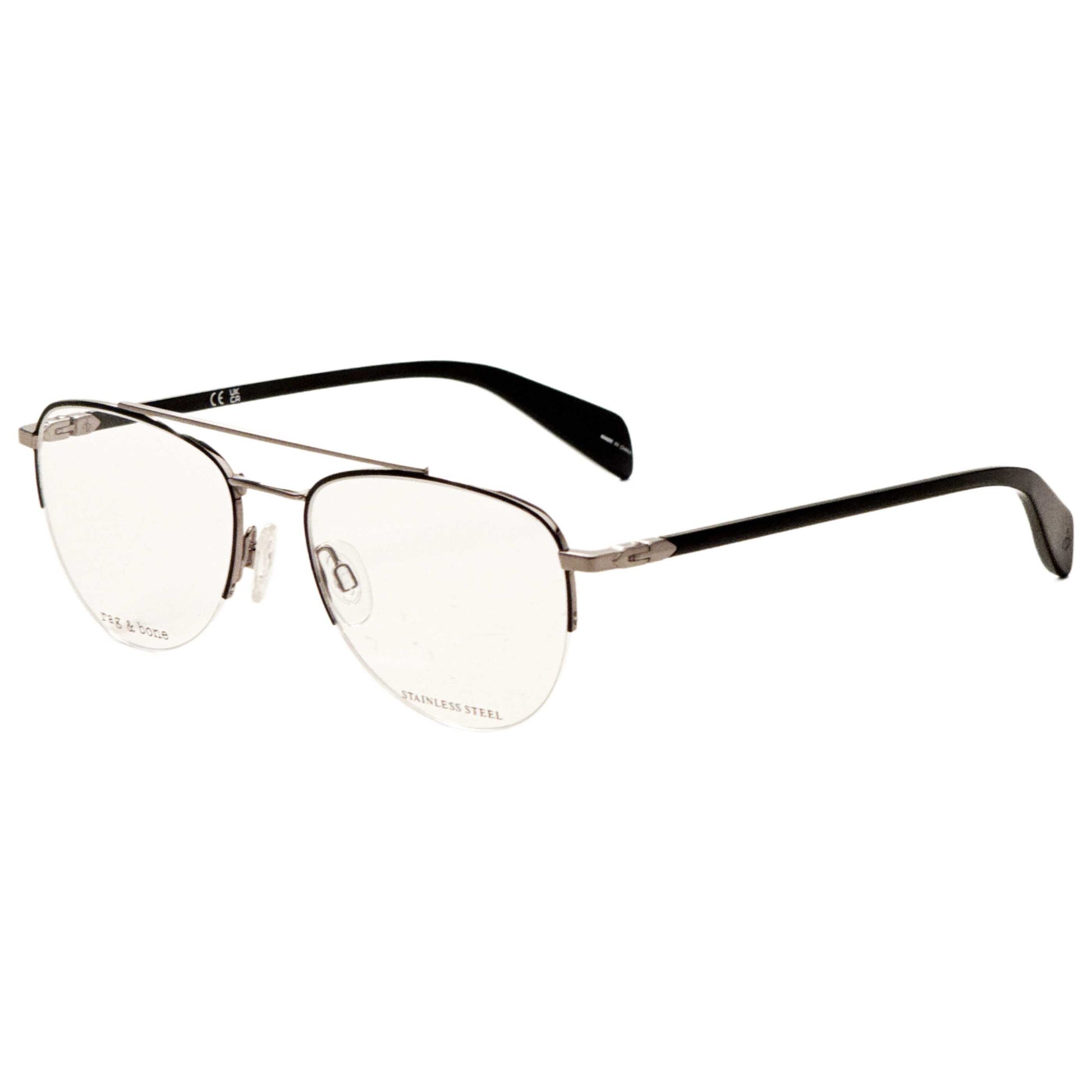Front view of Rag & Bone Men's Opticals RNB7054-G-807-54