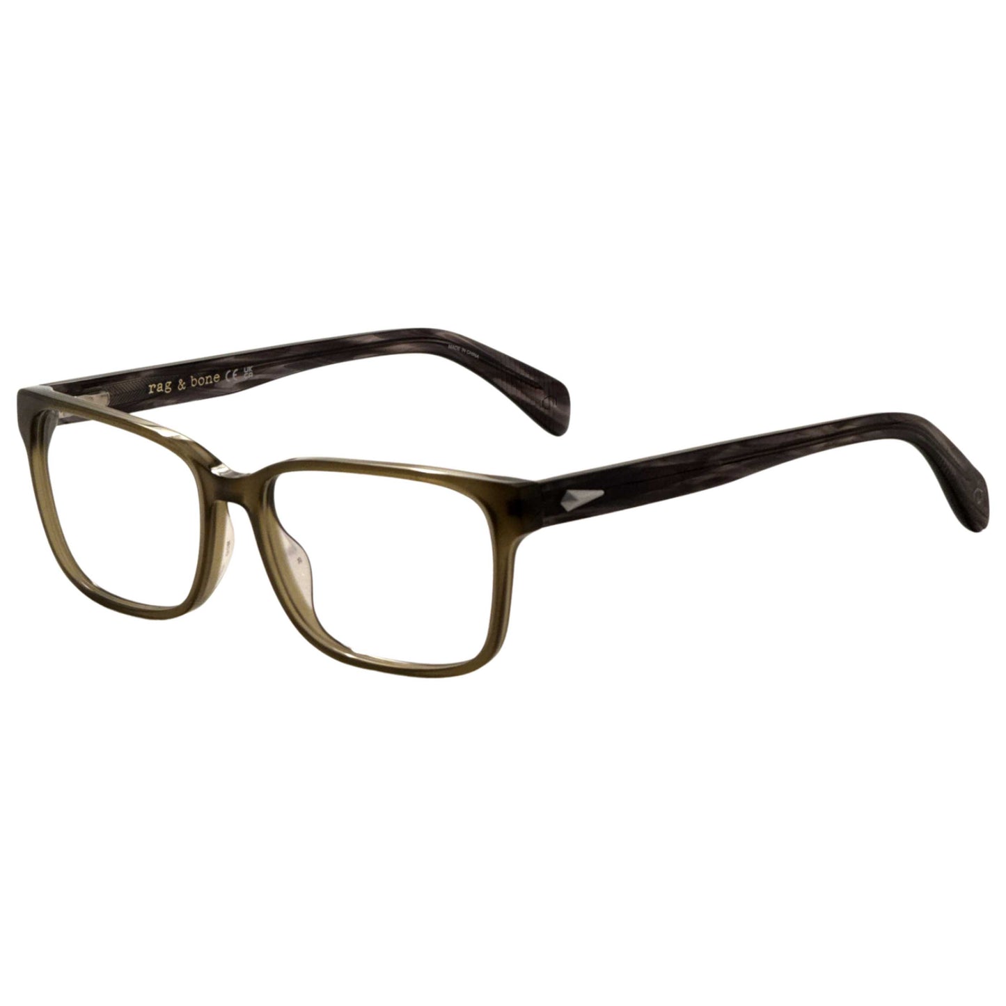 Front view of Rag & Bone Men's Opticals RNB7059-G-4C3-58-L