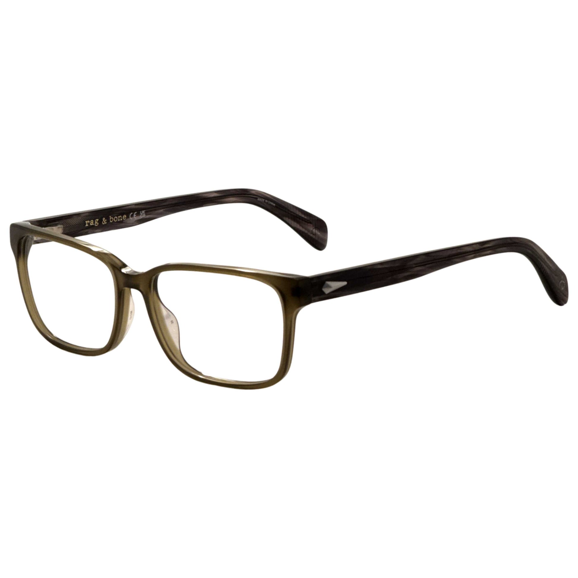 Front view of Rag & Bone Men's Opticals RNB7059-G-4C3-58-L