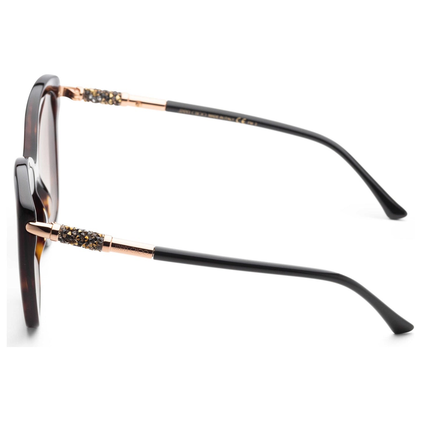 Left view of Jimmy Choo Rose Women's Sunglasses ROSES-0086-HA