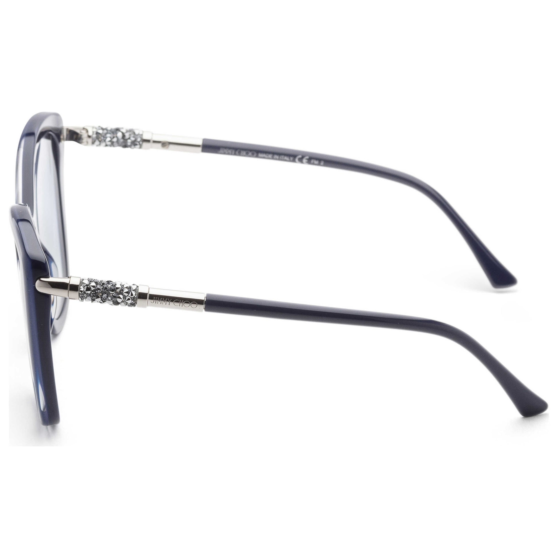 Left view of Jimmy Choo Rose Women's Sunglasses ROSES-0QM4-1V