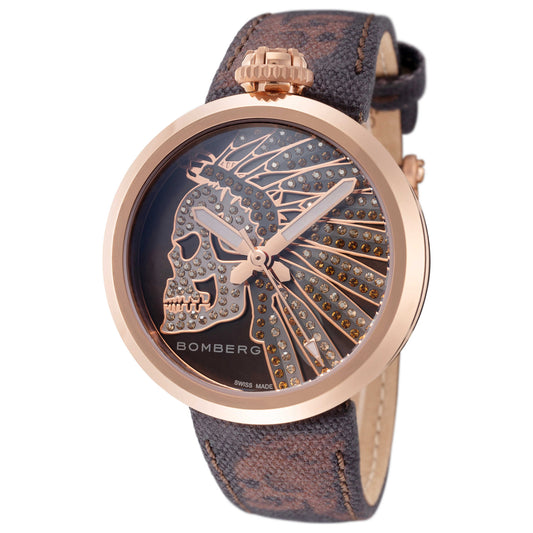 Front view of Bomberg 1968 Women's Quartz Watch RS40H3PPK-180-3
