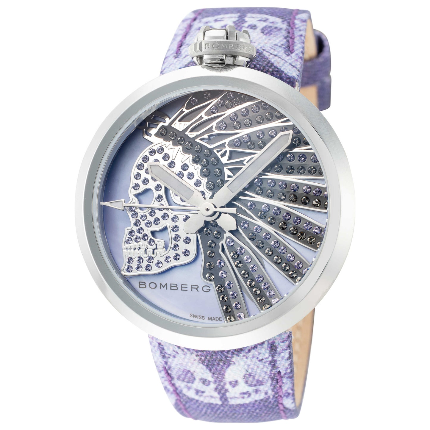 Front view of Bomberg 1968 Women's Quartz Watch RS40H3SS-144-3