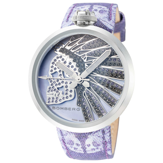 Front view of Bomberg 1968 Women's Quartz Watch RS40H3SS-144-3