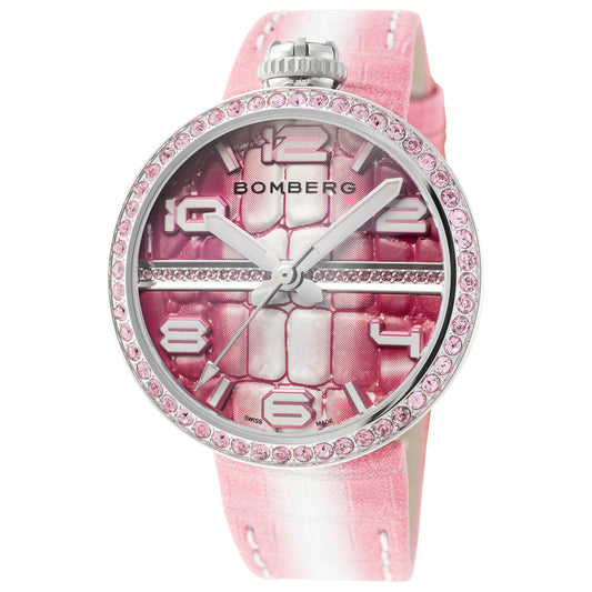 Front view of Bomberg 1968 Women's Quartz Watch RS40H3SS-157-3