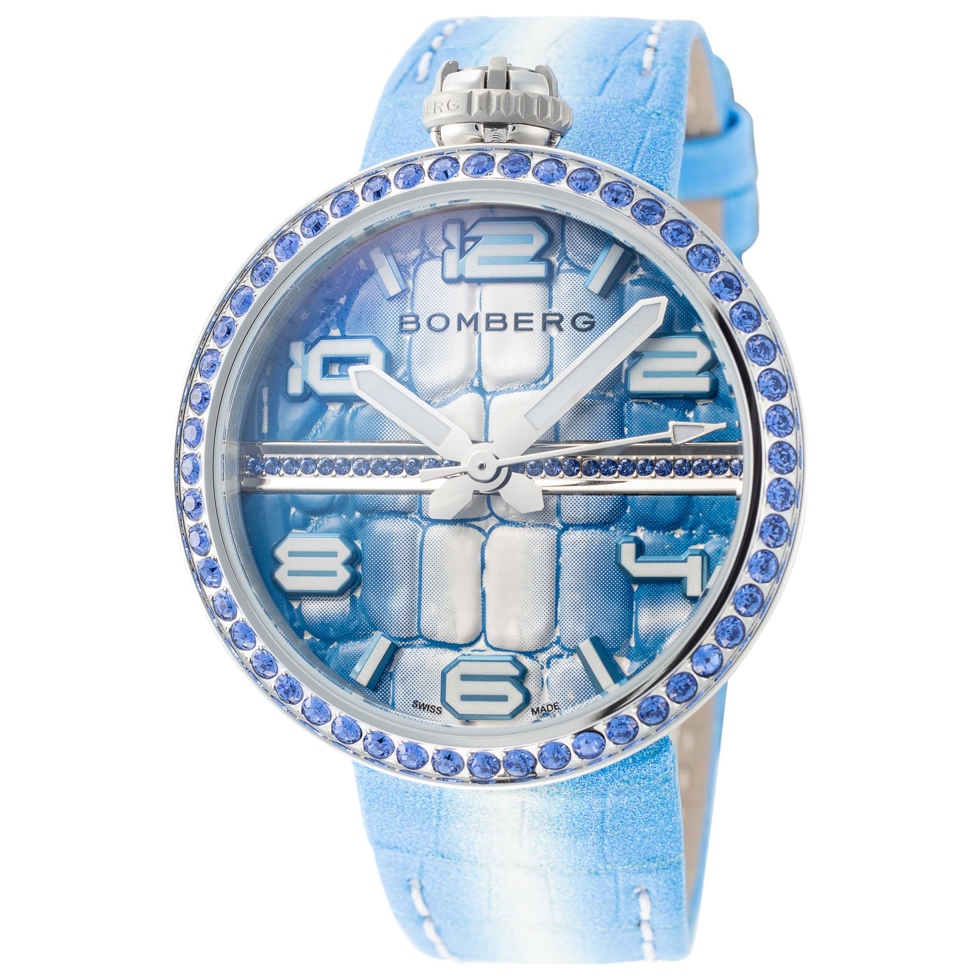 Front view of Bomberg 1968 Women's Quartz Watch RS40H3SS-160-3