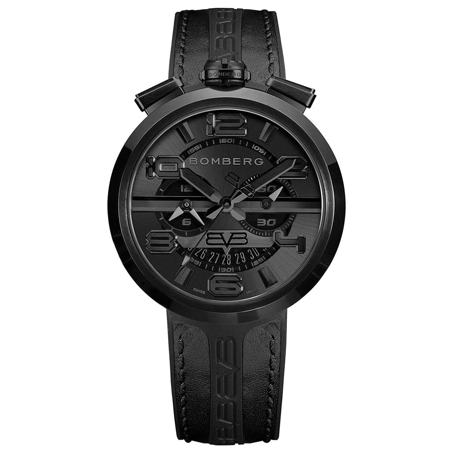 Front view of Bomberg 1968 Women's Quartz Watch RS45CHPBA-19-3