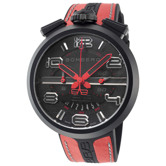 Front view of Bomberg 1968 Men's Quartz Watch RS45CHPBA-5-3