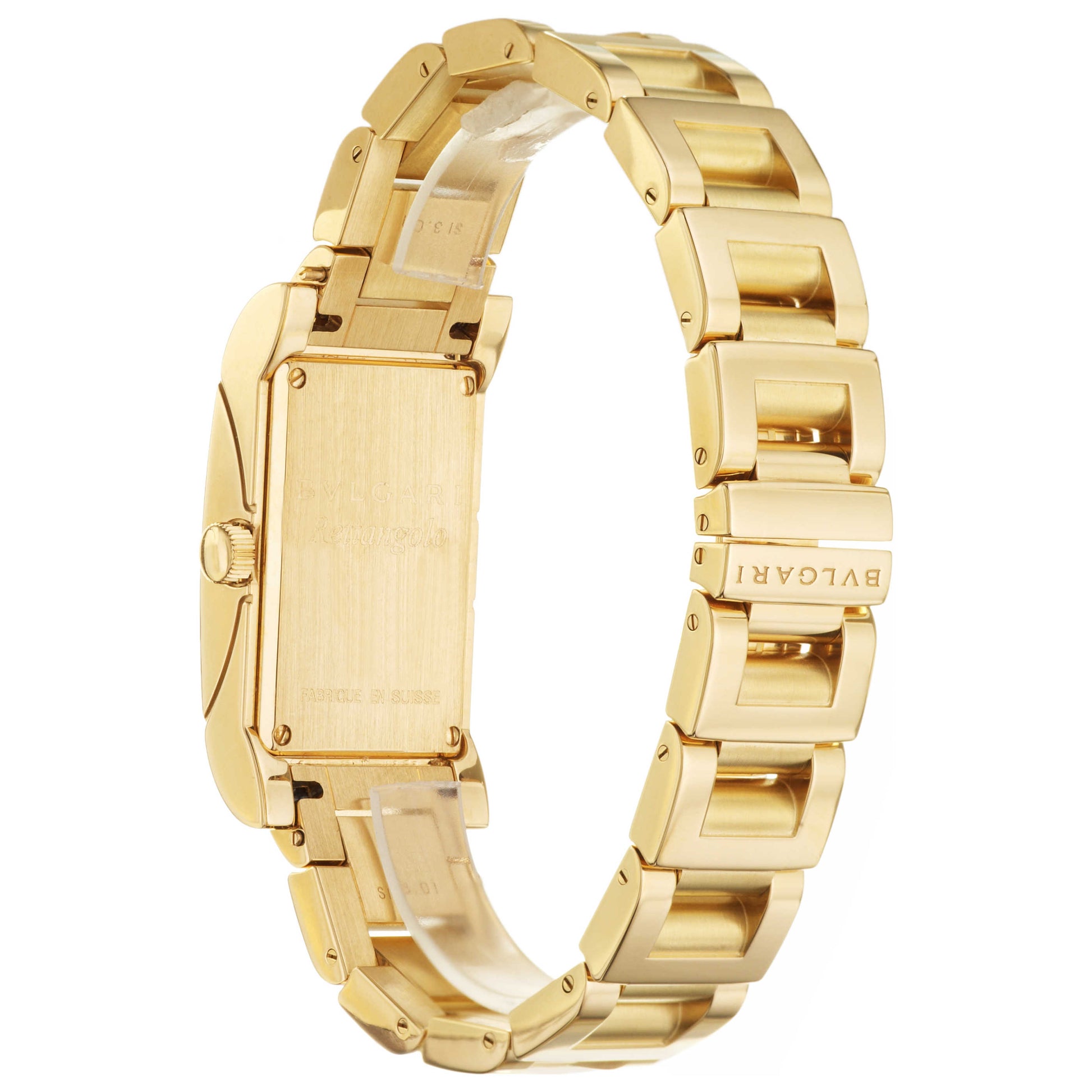 Bulgari Rettangolo Women's Swiss Quartz (Battery-Powered) Watch RT39GG - Image #2