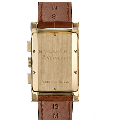 Bulgari Rettangolo Men's Swiss Quartz (Battery-Powered) Watch RTC49C6LGLD - Image #2