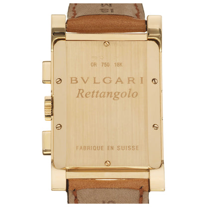 Bulgari Rettangolo Men's Swiss Quartz (Battery-Powered) Watch RTC49GLD - Image #2